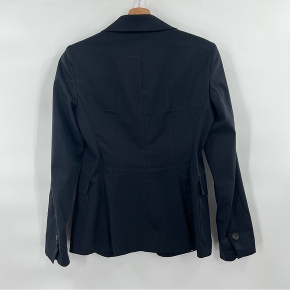 WEEKEND MaxMara navy cotton blazer - Picture 2 of 6